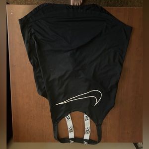 Nike black and white tank top